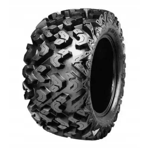 Atv Dekk 26x9R12 Arisun AT35, skråvisning som fremhever grove knaster og robust mønster for krevende terreng.