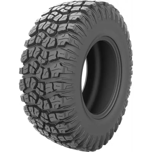 Atv Dekk 32x10-15 Arisun AR33, skråvisning som fremhever det dype offroad-mønsteret og Kevlar-forsterkning.