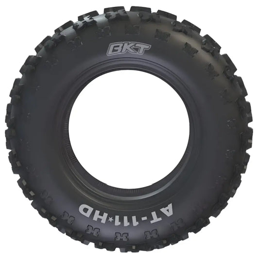 Atv Dekk 22x11-10 BKT AT 111, frontvisning med tydelig BKT-logo, AT-111-HD-merking og markant terrengmønster.
