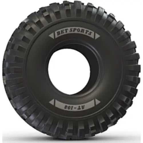 Atv Dekk 22x11-8 BKT AT108 sett forfra, viser grove knaster og tydelig BKT SPORTS og AT-108 på siden.