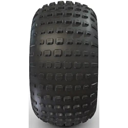 Atv Dekk 25x12-9 BKT AT109, frontvisning med tydelig firkantet knastemønster på slitebanen mot hvit bakgrunn.