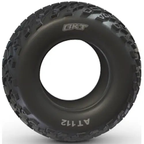 Atv Dekk 20x10-8 BKT AT112, frontbilde med grovt mønster og tydelig BKT AT 112-merking på dekkflaten.