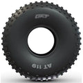 Atv Dekk 22x11-8 BKT AT119, frontbilde med tydelige sideknaster og synlig "AT 119"-merking på dekksiden.