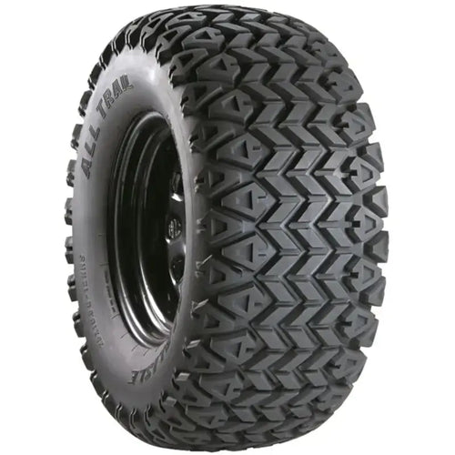 Atv Dekk 22x11-10 Carlisle All Trail, skråvisning som fremhever det dype mønsteret og tydelig sideveggtekst.