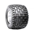 Atv Dekk 16x8-7 Duro DI2009 Power Trail, skråvisning med fokus på brede knaster og markert slitebanetekstur.