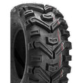 Atv Dekk 24x8-11 Duro DI2010 Buffalo sett forfra, viser grov sporprofil og rød stripe langs midten.