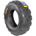 Atv Dekk 25x8-12 Feiben Tyre FB108, skråvisning med grove knaster, tydelige etiketter og markert slitebanemønster.
