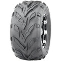 Atv Dekk 16x8-7 Hakuba P361, frontbilde som fremhever det dype pilformede mønsteret og markerte terrengspor.