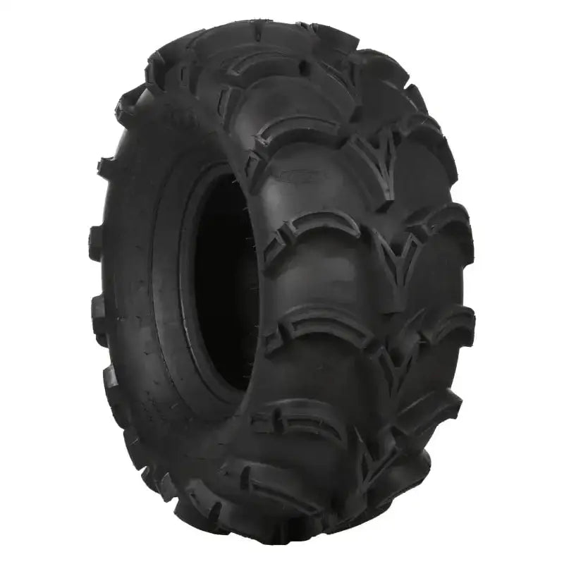 Atv Dekk 30x12-14 Mud Lite XXL, skråvisning som fremhever de dype mønsterknastene for optimalt terrenggrep.