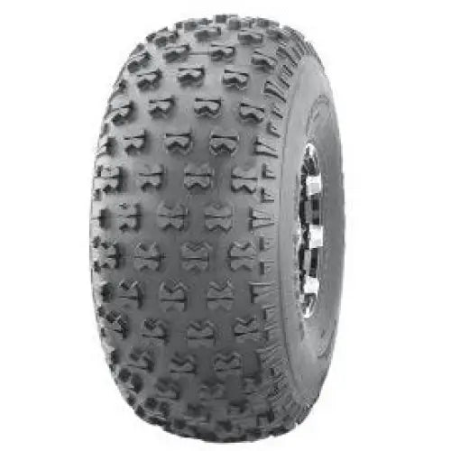 Atv Dekk 25x12-9 Journey P3030, skråvisning som fremhever grove knaster og mønster for optimalt offroad-grep.
