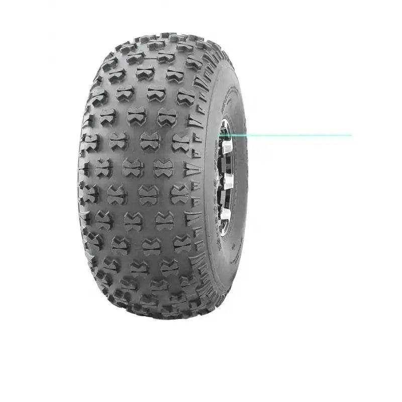 Atv Dekk 25x12-9 Journey sett fra skrå vinkel, viser grove knotter og markert mønster for optimalt terrenggrep.