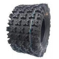 Atv Dekk 20x11-9 Journey, skråvisning som fremhever grove knaster og synlig stålvaier mot hvit bakgrunn.