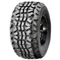 Atv Dekk 23x11-10 Journey, sidevinklet bilde som fremhever grove knaster og dypt mønster for optimalt terrenggrep.