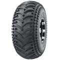 Atv Dekk 22x12-8 Journey P308 med grovt mønster, skrå forfra, viser blanke felgdetaljer mot hvit bakgrunn.
