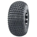 Atv Dekk 22x11-8 Journey P322, skråvisning som fremhever dype knaster og grovt mønster på slitebanen.