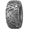 Atv Dekk 26x10-14 Journey J, skrå vinkel som fremhever det grove terrengmønsteret og den solide konstruksjonen.
