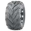 Atv Dekk 19x9.50 Journey P361, skrå forfra med fokus på grovt mønster og felgens detaljer.