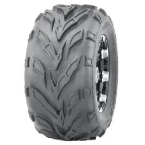 Atv Dekk 19x9.50 Journey P361, skrå forfra med fokus på grovt mønster og felgens detaljer.
