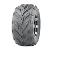 Atv Dekk 20x10-10 Journey P361, skrå frontvisning som fremhever grovt mønster og sølvfargede felgdetaljer.