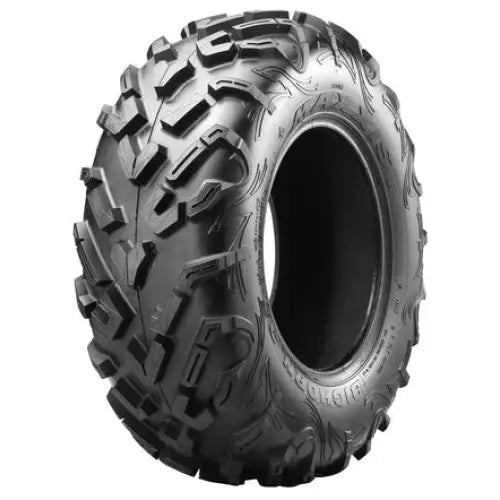 Atv Dekk 26x9-14 Maxxis M-301 BigHorn 3.0, sidevisning som fremhever grov mønsterprofil for terrenggrep.