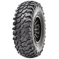 Atv Dekk 30x10-14 Maxxis Rampage, skråvisning som fremhever grove knaster, slitebanens mønster og felgdetaljer.
