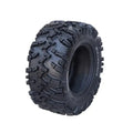 Atv Dekk 25x8-12 Roadguider Oceanus, sideprofil som fremhever det dype terrengmønsteret mot hvit bakgrunn.