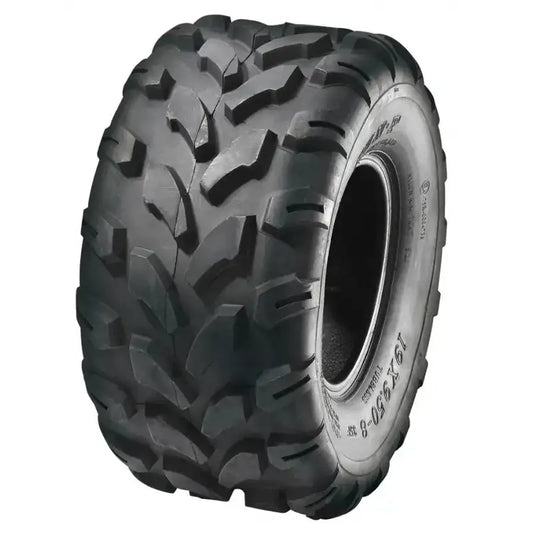 Atv Dekk 20x10-8 Sunf A-003, skrå vinkel som fremhever det grove terrengmønsteret og solide gummikonstruksjonen.