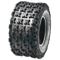 Atv Dekk 20x11-8 Sunf A-027R, tredels visning som fremhever grove knotter og terrengmønster for optimalt grep.