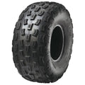 Atv Dekk 20x7-8 Sunf A-029, skråvisning med markerte knaster og grovt terrengmønster mot hvit bakgrunn.