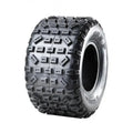 Atv Dekk 20x11-9 Sunf A-035R, skråvisning som fremhever det grove, kvadratiske mønsteret for offroad-bruk.