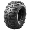 Atv Dekk 25x8-12 Sunf A-040, skråvisning som fremhever det grove mønsteret for utfordrende terreng.