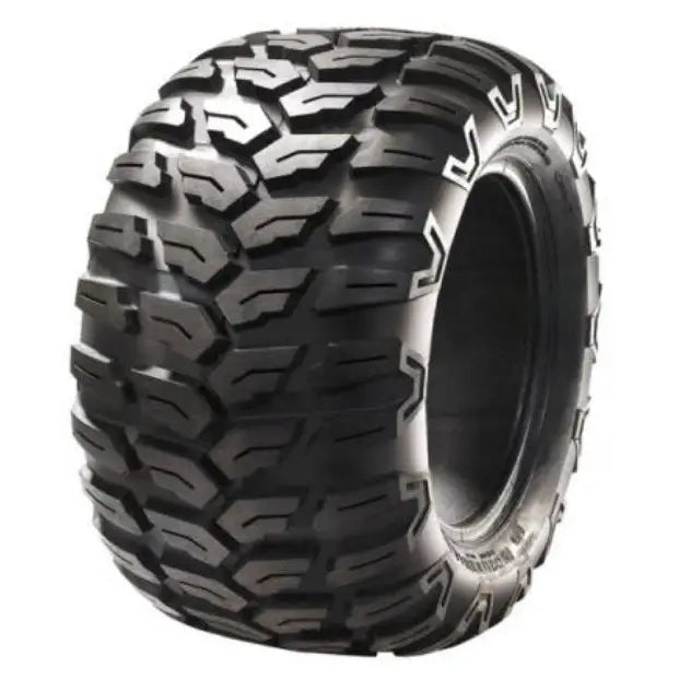 Atv Dekk 26x9-14 Sunf A-043, skråvinkel som fremhever grovt slitemønster og sideveggens struktur.