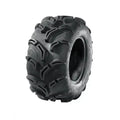 Atv Dekk 26x9-12 Sunf A-048-1, skråvisning som fremhever grovt slitemønster og detaljert sidevegg.