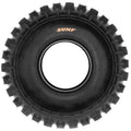 Atv Dekk 20x7-8 Sunf A027, frontbilde som fremhever grove knotter og tydelig oransje SUNF-logo på siden.